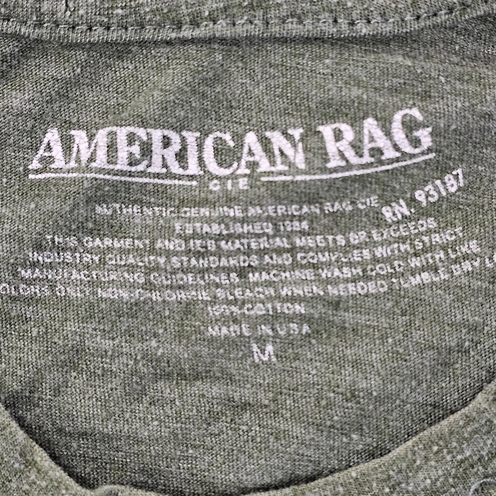 Dublin Ireland American Rag Green Short Sleeve Cotton T-Shirt Men's M - Picture 4 of 7